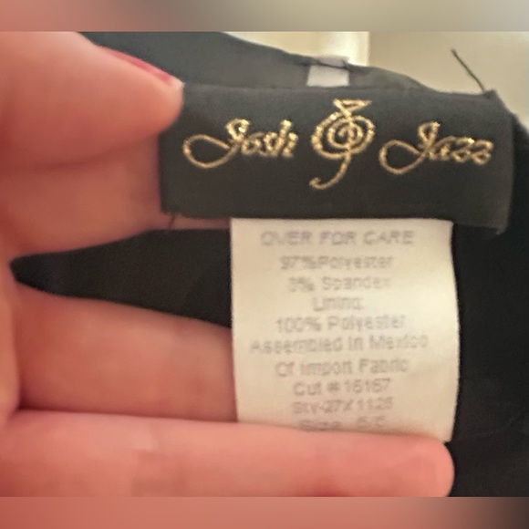 Black and Cream Strapless Dress with bow 
Holiday 80s glam girl vintage dress - Picture 6 of 10